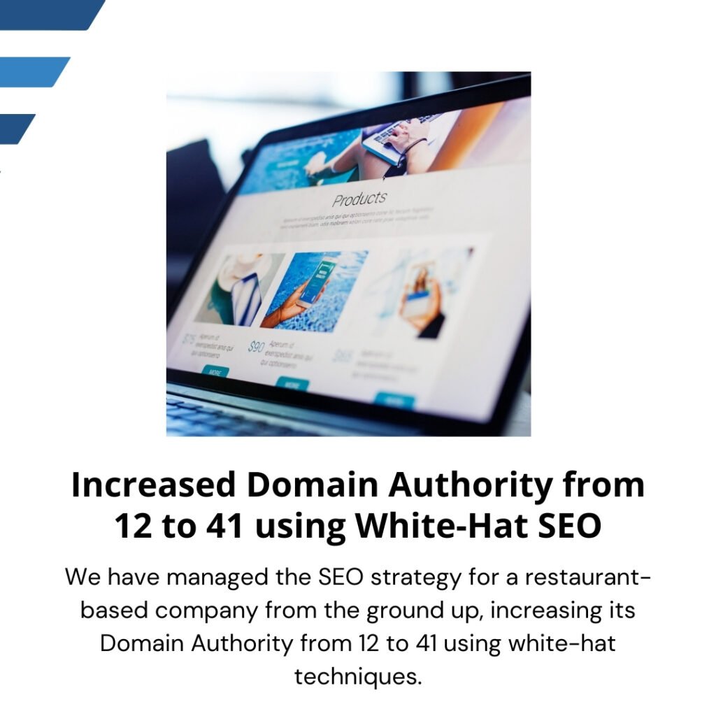 Increased Domain Authority