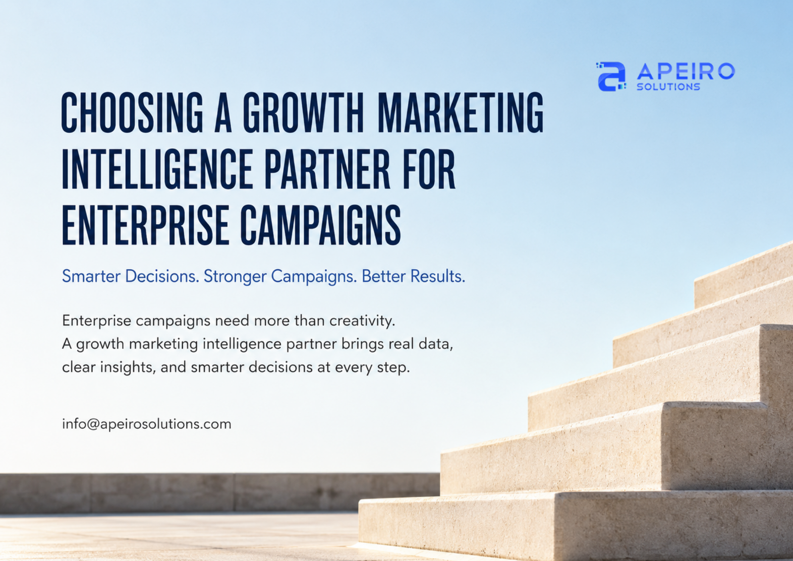 Choosing a Growth Marketing Intelligence Partner for Enterprise Campaigns