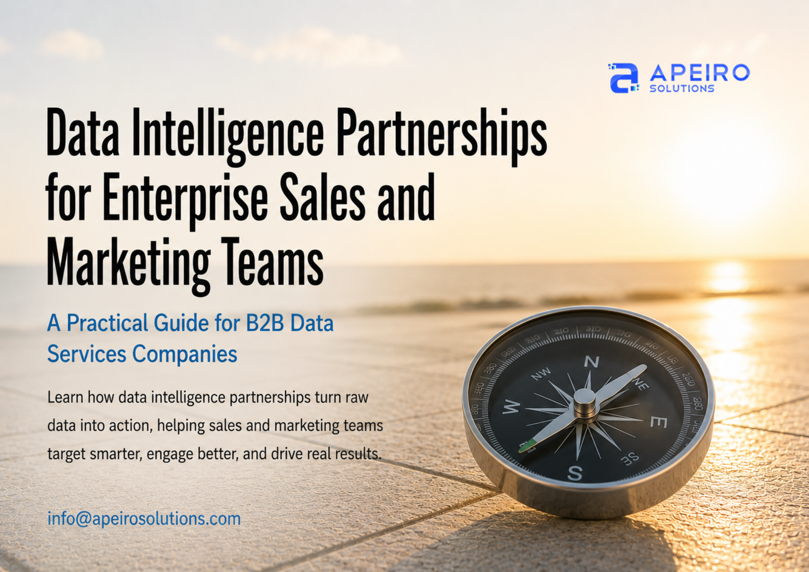 Data Intelligence Partnerships for Enterprise Sales and Marketing Teams