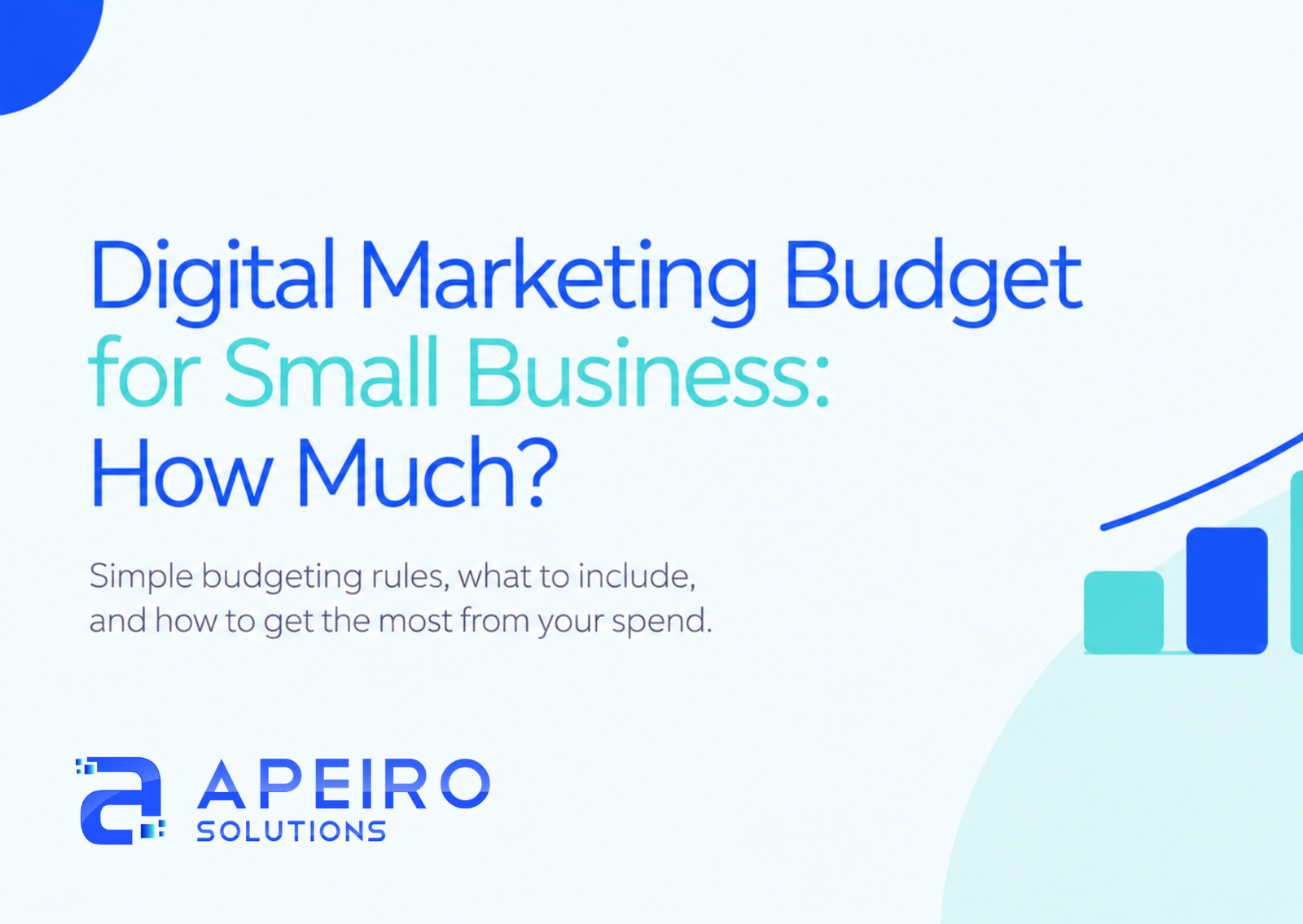 How Much Should a Small Business Spend on Digital Marketing?