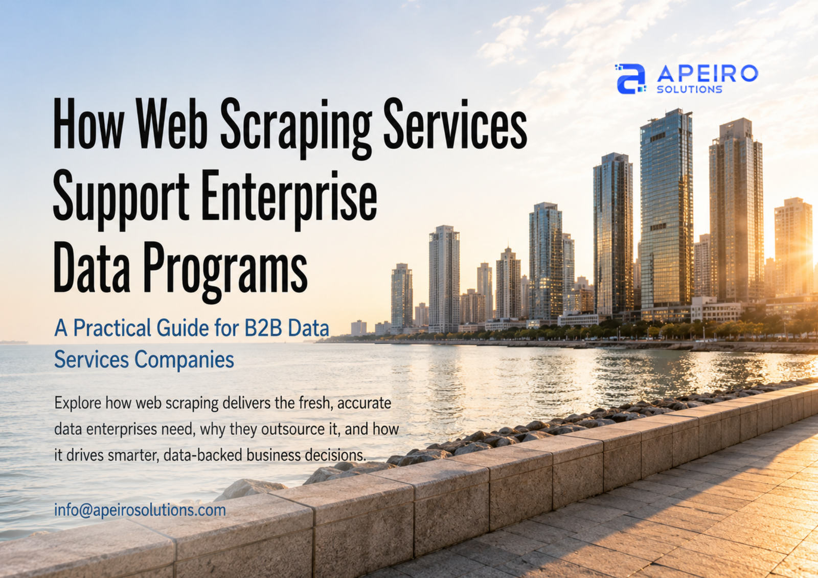 How Web Scraping Services Support Enterprise Data Programs