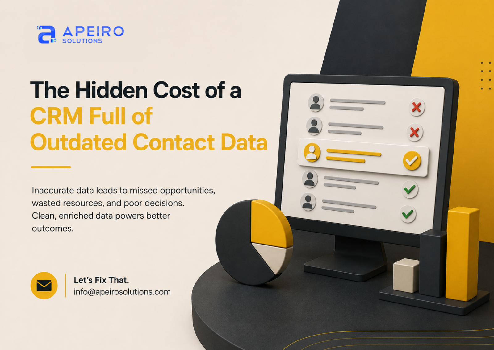 The Hidden Cost of a CRM Full of Outdated Contact Data