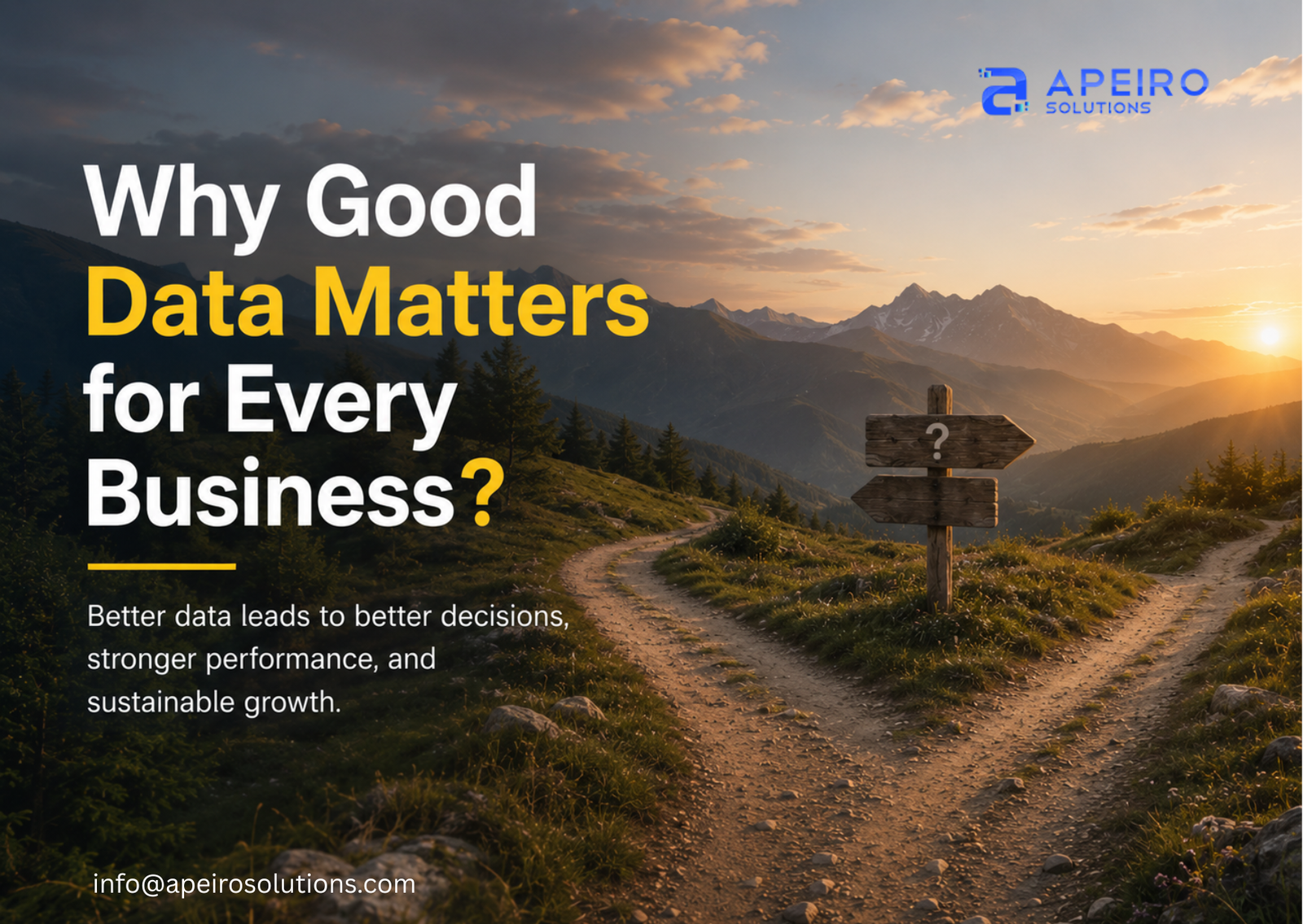 Why Good Data Matters